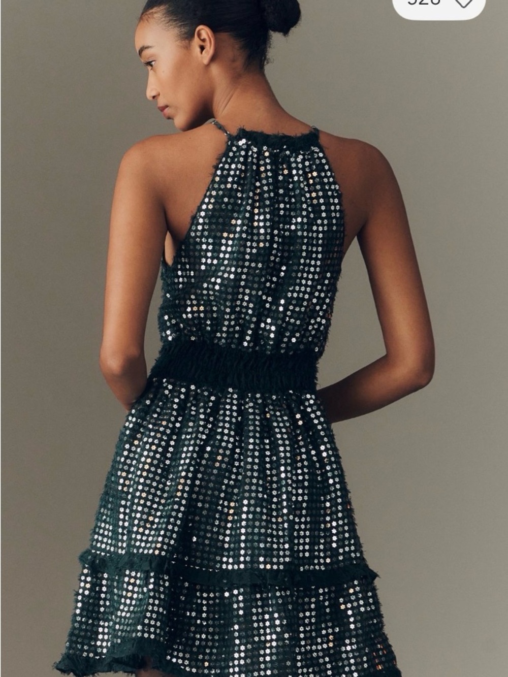 Anthropologie Somerset Shine Mini Halter Dress - Picture 2 of 12